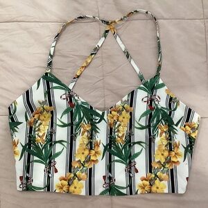 L'atiste Floral Print Top